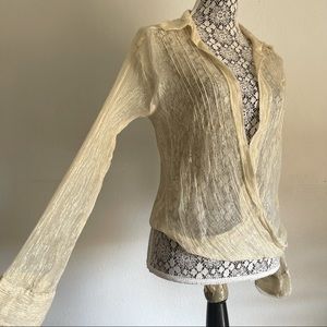 FREEPEOPLE~FP ONE~NWT~Blouse~Crossover~Size S